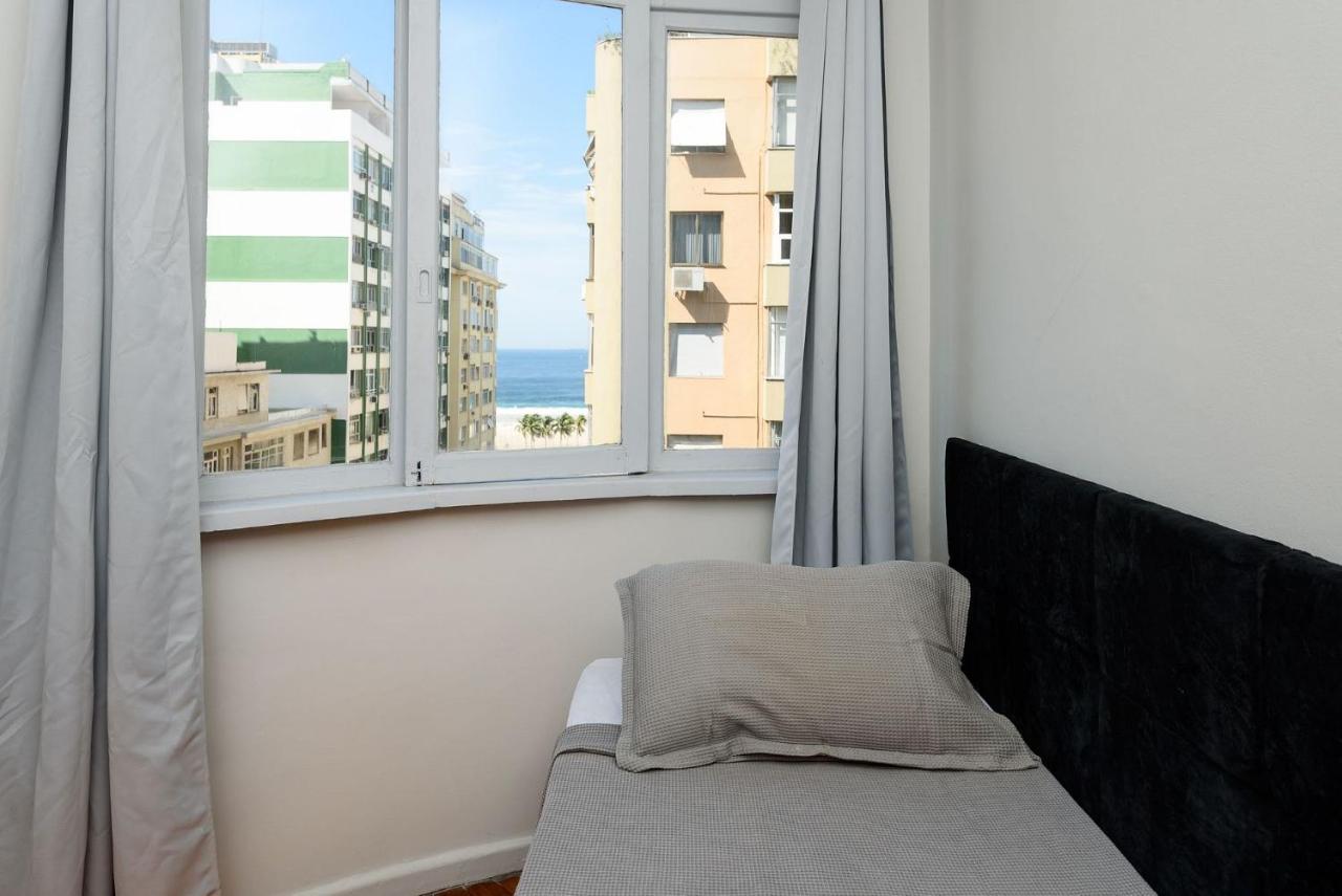 2 Quartos Em Copacabana C/ Vista-Mar | Pj 135/808 リオデジャネイロ エクステリア 写真