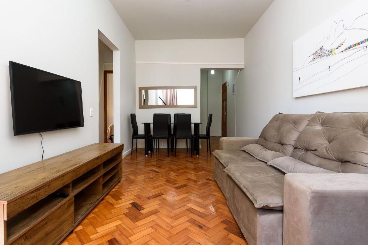 2 Quartos Em Copacabana C/ Vista-Mar | Pj 135/808 リオデジャネイロ エクステリア 写真